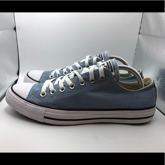 Converse Shoes - Converse baby blue sneakers womens size 11/ men 9